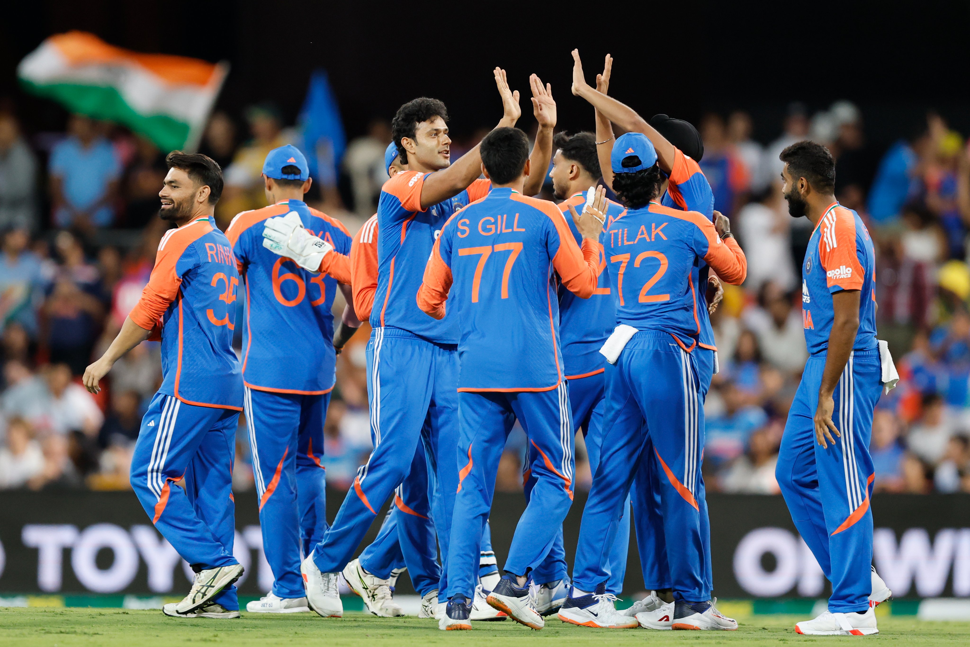 India wipe Australia’s tail out in stunning fashion to script win in fourth T20I